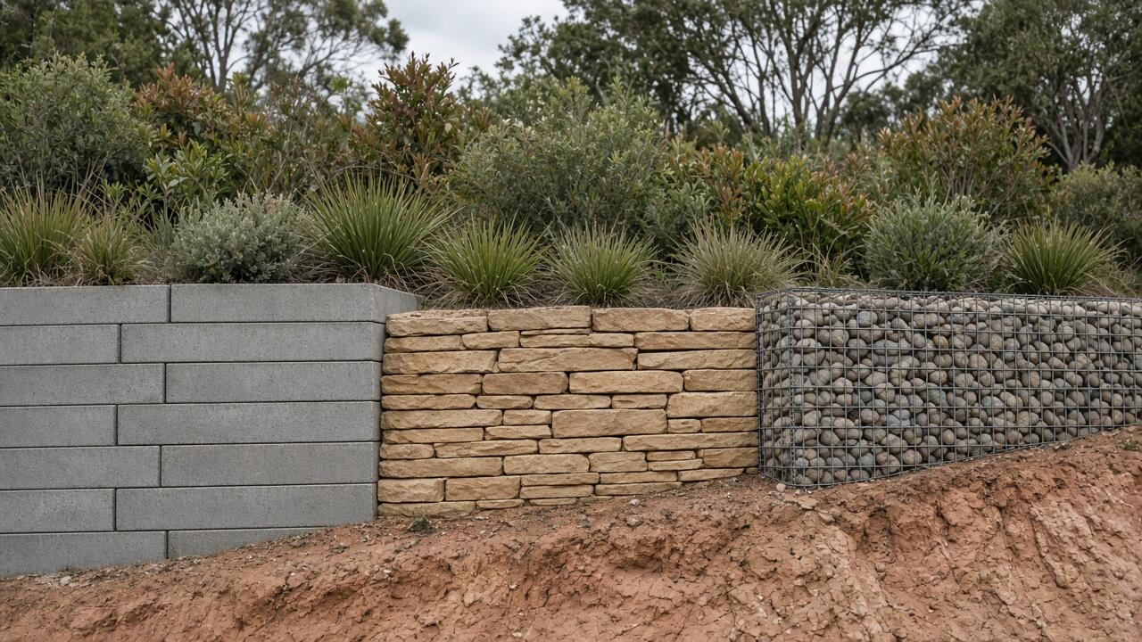 Garden Retaining Wall Options Compared