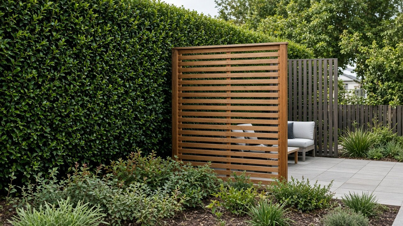 Outdoor Privacy Screen Ideas for Gardens