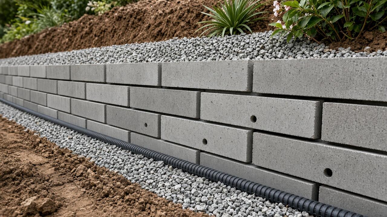 Retaining Wall Drainage: Stop Blowouts