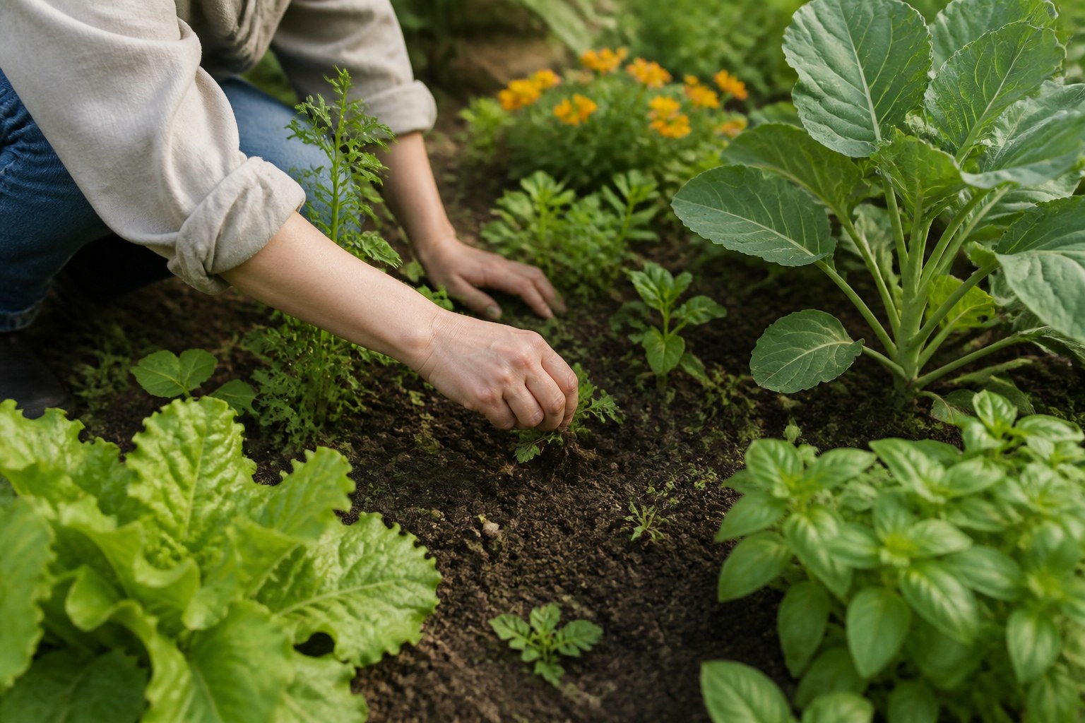 Garden Bed Weed Control That Won't Wreck Your Plants